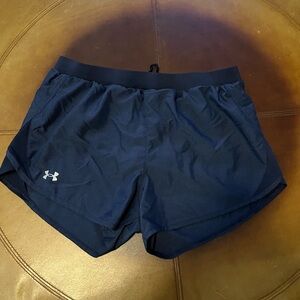 Under Armour Navy Blue Athletic Shorts Lightweight Breathable women’s size large